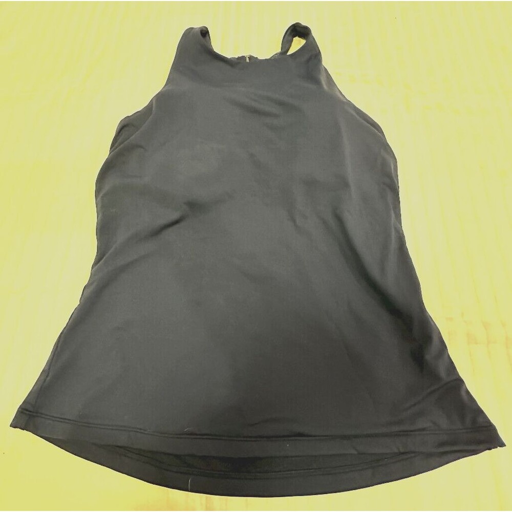ATHLETA WOMENS SWIM UNDERWIRE MALDIVES TANKINI HIGH NECK 38D/DD